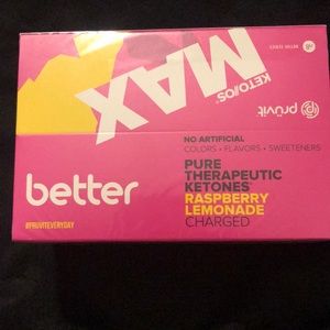 Sealed box of 20 packs Raspberry Lemonade ketones